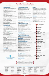 Rail & Bus Connections Guide