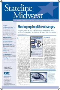 Shoring up Health Exchanges