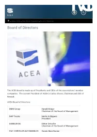 Board of Directors | ACEA