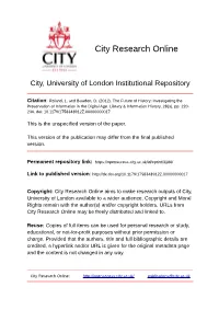 Implications of Preservation of Information in the Digital Age