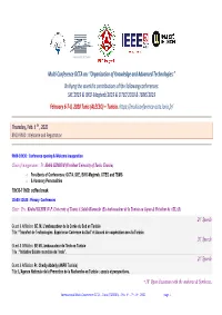 Scientific Program OCTA 2020