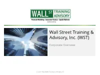 WST Overview