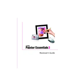 Corel Painter Essentials 3 Reviewer's Guide.Book