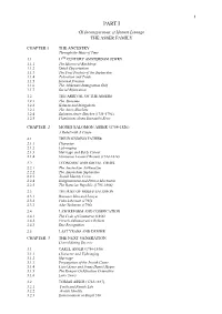 Detailed Table of Contents