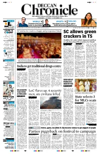 SC Allows Green Crackers in TS