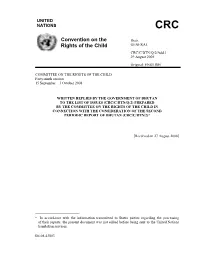 Convention on the Rights of the Child Has Been Invoked Or Referred to Directly in Domestic Courts, and If So, Please Provide Examples of Such Cases