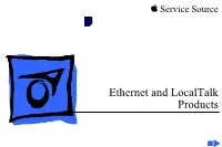 Ethernet and Localtalk Products 