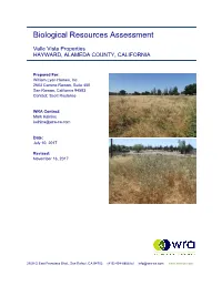 Biological Resources Assessment