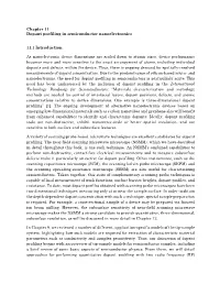 Chapter 11 Dopant Profiling in Semiconductor Nanoelectronics