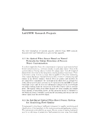 A Labview Research Projects