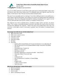 Canby Ferry Alternatives Feasibility Study Open House Feedback And
