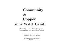Community & Copper in a Wild Land