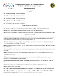 Medical Classifications