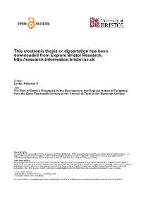 This Electronic Thesis Or Dissertation Has Been Downloaded from Explore Bristol Research