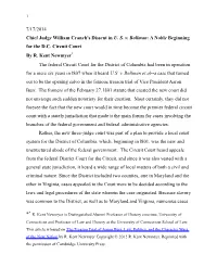 7/17/2014 Chief Judge William Cranch's Dissent in US V. Bollman