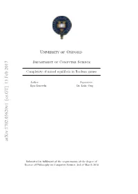 Computational Complexity of Mixed Equilibria for Boolean Games