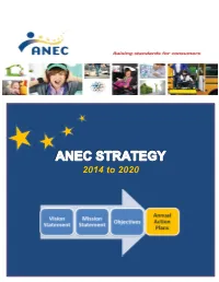 ANEC Strategy 2014-2020