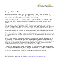 Biography of Saint Rose of Lima