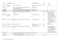Call No. Responsibility Item Publication Details Date Note 1