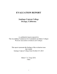 Evaluation Report