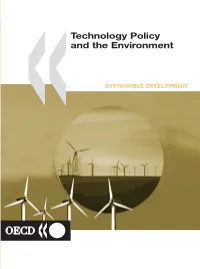 Technology Policy and the Environment