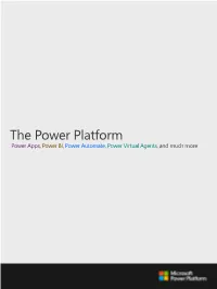 The Power Platform