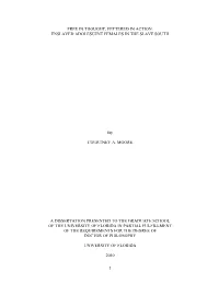 University of Florida Thesis Or Dissertation Formatting
