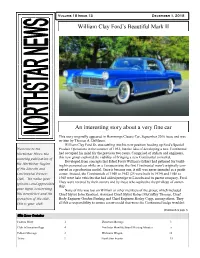 William Clay Ford's Beautiful Mark II an Interesting Story About a Very