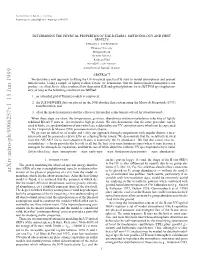 Determining the Physical Properties of the B Stars I. Methodology And