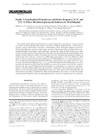 Doubly N-Functionalized Pentafulvenes and Redox-Responsive [N,N]- and [N,C,N]-Pincer Bis(Imidoyl)Pentamethylruthenocene Metallol