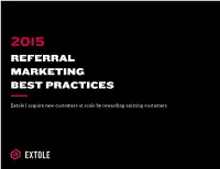 Referral Marketing Best Practices