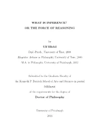 What Is Inference? Penalty
