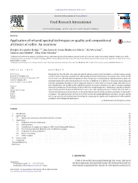 2014 Food Res. Int., Infrared to Access Qualities of Coffee -- an Overview.Pdf