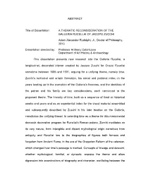 ABSTRACT Title of Dissertation: a THEMATIC RECONSIDERATION