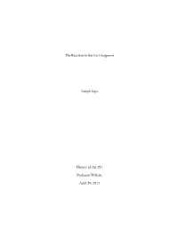 Lipa 1 the Reaction to the Last Judgment Joseph Lipa History Of
