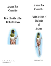 ABC Field Checklist