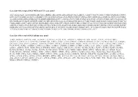 Gene List of the Targeted NGS MCD and CCA Gene Panel AKT3,ALX1