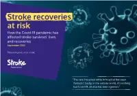 Recoveries at Risk Report