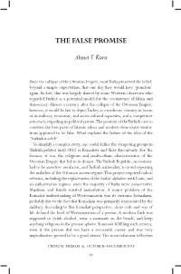 The False Promise [Of the 'Turkish Model']
