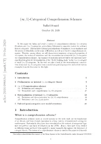19 Oct 2020 (∞,1)-Categorical Comprehension Schemes