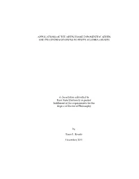 Applications of the Artin-Hasse Exponential Series and Its Generalizations to Finite Algebra Groups