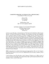 Competitive Pressure and the Decline of the Rust Belt: a Macroeconomic Analysis