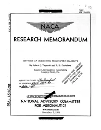 Mmittee for Aeronautics, Langley Field, Va., June 21, 1954