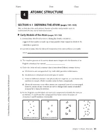 Atomic Structure 4