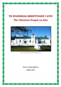 Christianity Expanded on Atiu