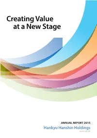 Creating Value at a New Stage Hankyu Hanshin Holdings