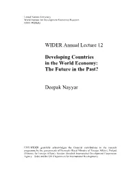 Deepak Nayyar