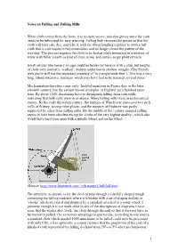 Notes on Fulling and Fulling Mills