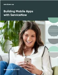 Building Mobile Apps White Paper