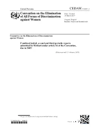 Convention on the Elimination of All Forms of Discrimination Against